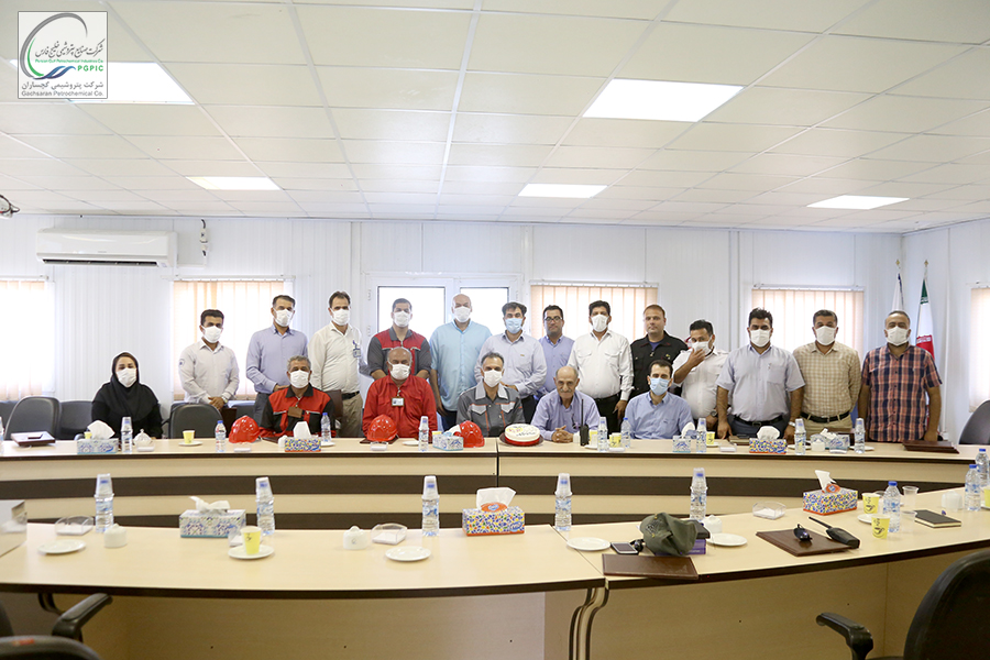گرامی‌داشت روز ایمنی و آتشنشانی در پتروشیمی گچساران+تصاویر