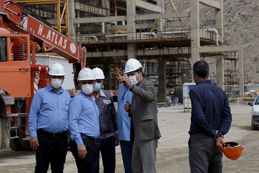 بازدید مدیرعامل پتروشیمی گچساران از سایت