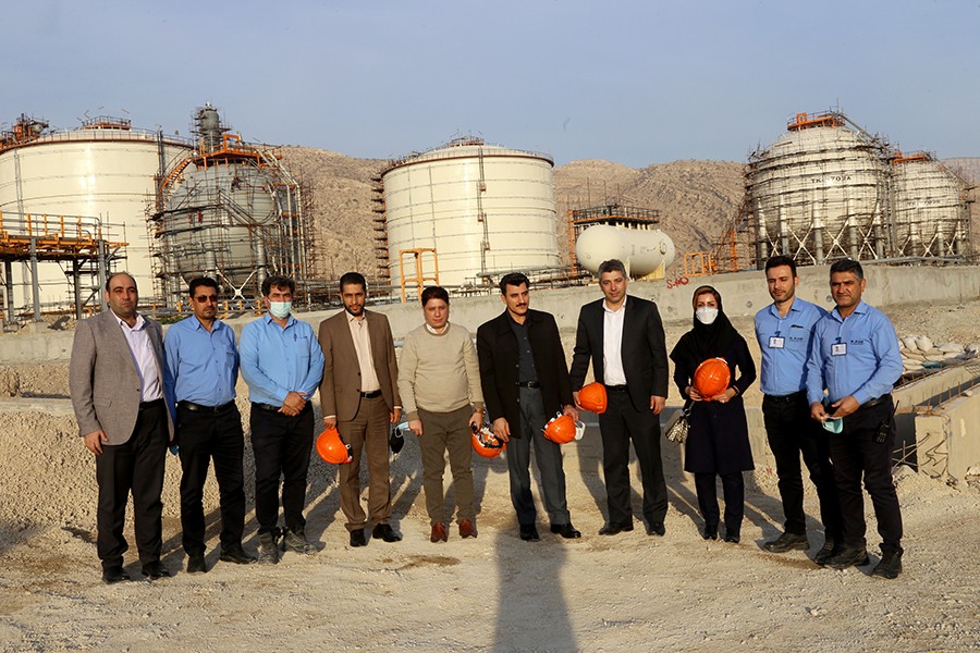 بازدید مدیران بانک توسعه صادرات ایران