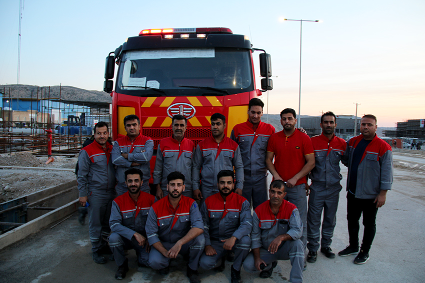 دومین خودروی سنگین آتشنشانی در پتروشیمی گچساران 7