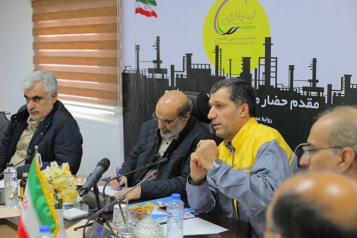 بازدید مدیرعامل شرکت صنایع پتروشیمی خلیج فارس از پتروشیمی گچساران