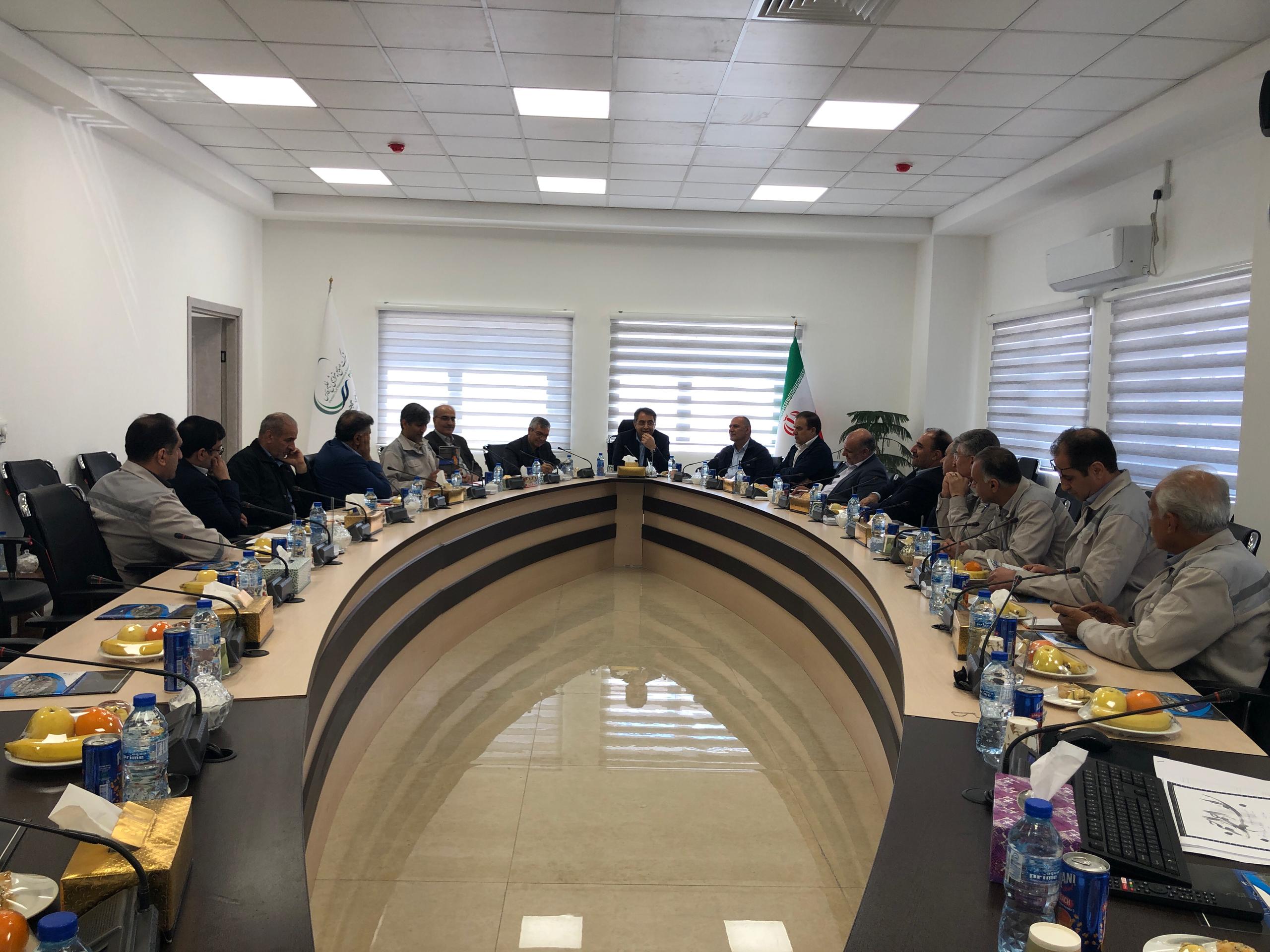 بازدید معاون برنامه‌ریزی و توسعه کسب و کار گروه صنایع پتروشیمی خلیج فارس