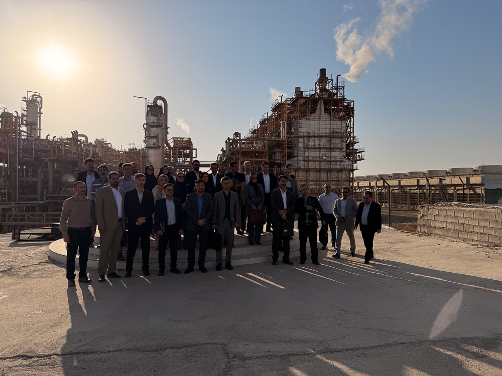 بازدید شرکت‌های دانش بنیان از مجتمع پتروشیمی گچساران